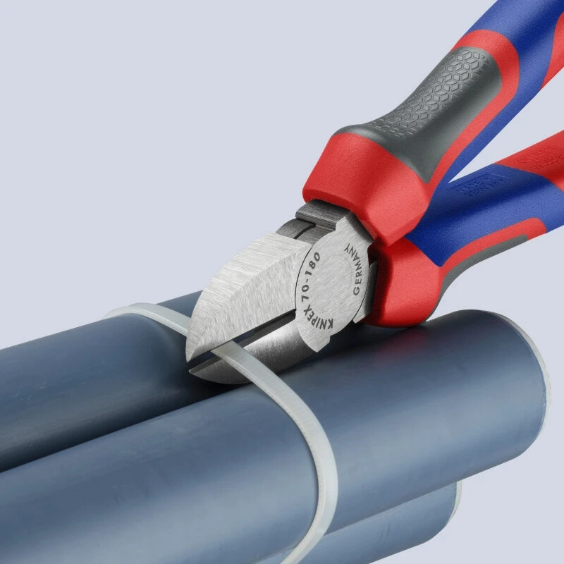 Кусачки боковые (бокорезы) KNIPEX 70 02 180 Ø4,0мм, 180мм - Зображення 2