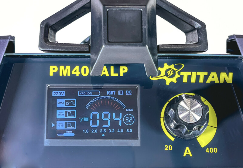 Инверторный сварочный аппарат TITAN PM400ALP - Зображення 7