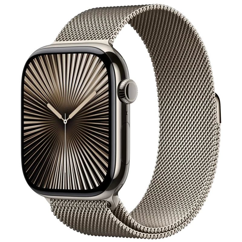 Apple Milanese Loop Natural для Apple Watch 44/45/46/49mm - M/L (MXMQ3) - Зображення 2
