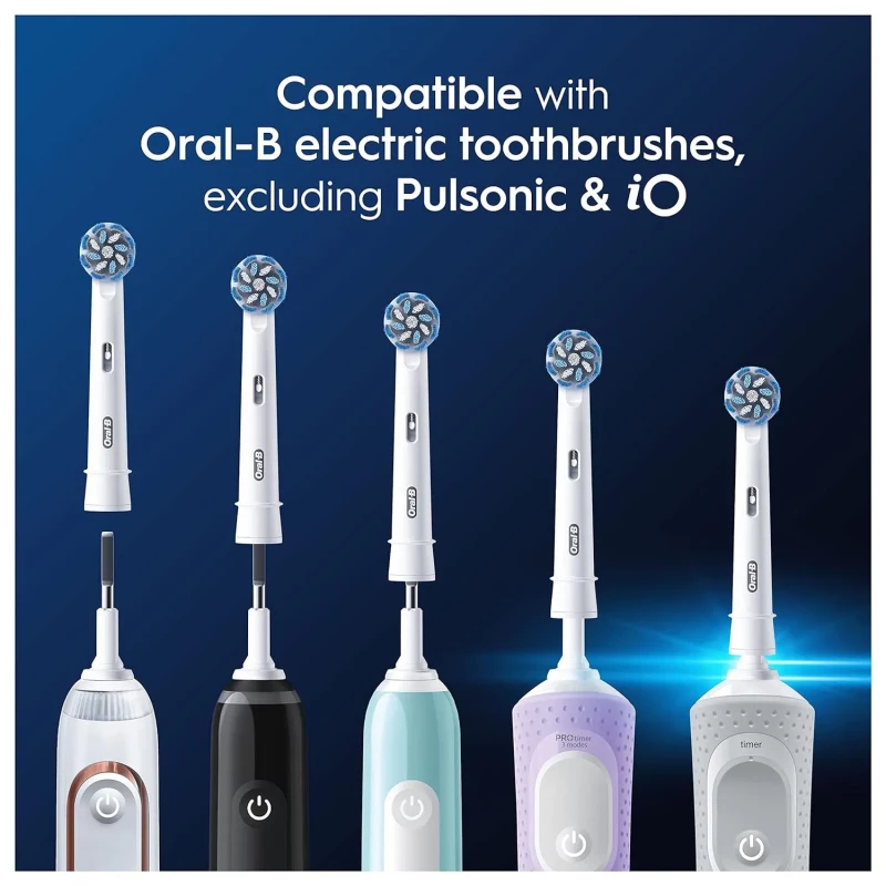 BRAUN ORAL-B Pro Sensitive Clean EB60X 4шт (8006540896136) - Зображення 5