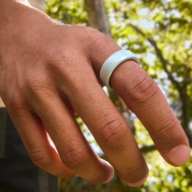 Oura Ring 4 Ceramic Tide Size 9 (JZ90-57461-09) - Зображення 1