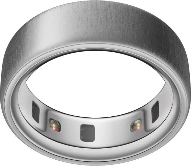 Oura Ring 4 Brushed Silver Size 13 (JZ90-54220-13)