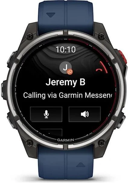 Смарт-годинник Garmin Fenix 8 Pro 47 mm AMOLED Marine GPS Titanium with Blue Silicone Band (010-03198-50) - Зображення 2