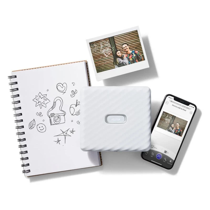 Сублимационный принтер Fujifilm INSTAX LINK WIDE A WHITE EX D (16719574) (EU) - Изображение 3