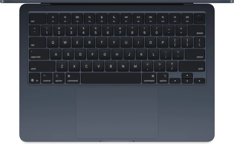 Apple MacBook Air 13.6" M4 24/512Gb Midnight 2025 (MC6C4) - Зображення 1