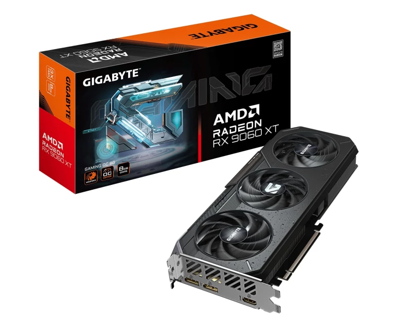 Gigabyte Radeon RX 9060 XT Gaming OC 8GB GDDR6 (GV-R9060XTGAMING OC-8GD) EU