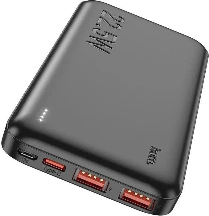 Hoco J101 Astute 10000mAh 22.5W Black - Зображення 2