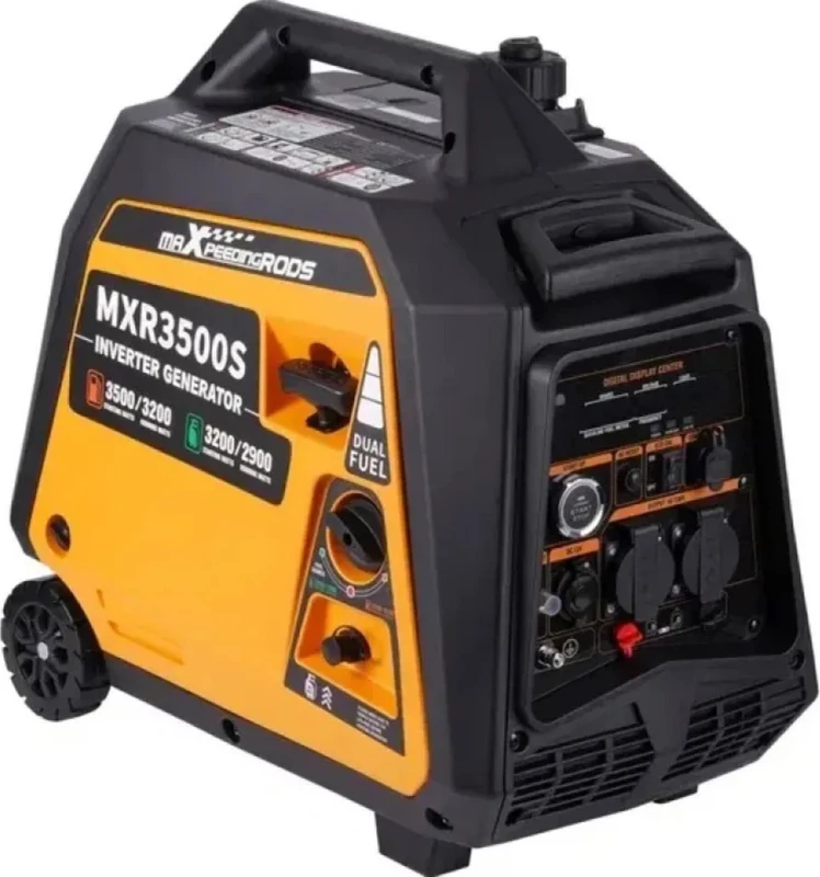 Инверторный комбинированный генератор (газ-бензин) MaXpeedingRODS MXR3500S Dual Fuel - Зображення 1