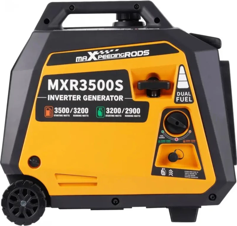 Инверторный комбинированный генератор (газ-бензин) MaXpeedingRODS MXR3500S Dual Fuel - Зображення 2