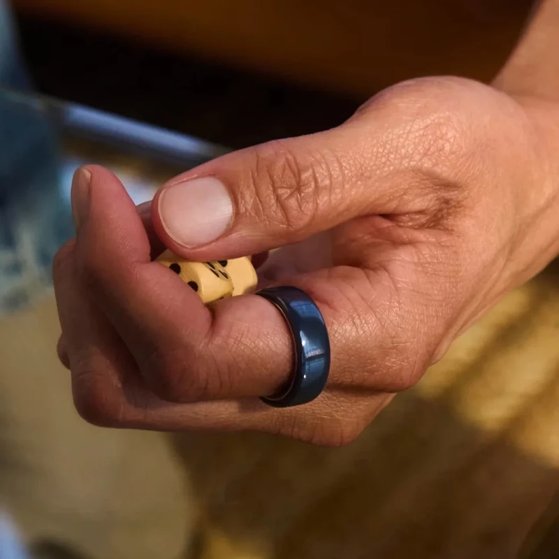 Oura Ring 4 Ceramic Midnight Size 7 (JZ90-57455-07) - Зображення 4