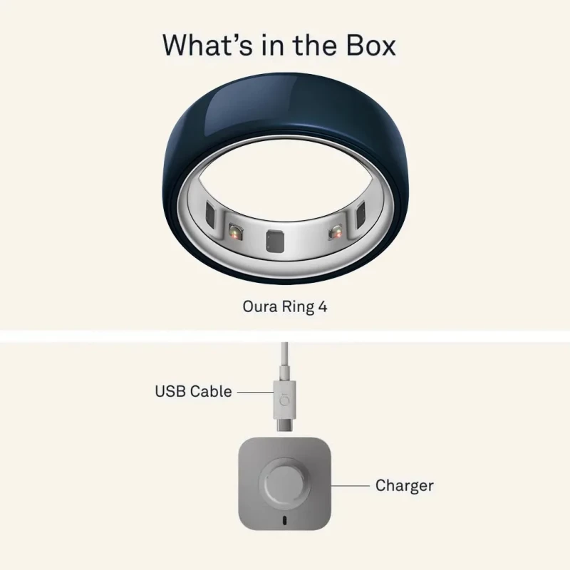 Oura Ring 4 Ceramic Midnight Size 7 (JZ90-57455-07) - Зображення 6