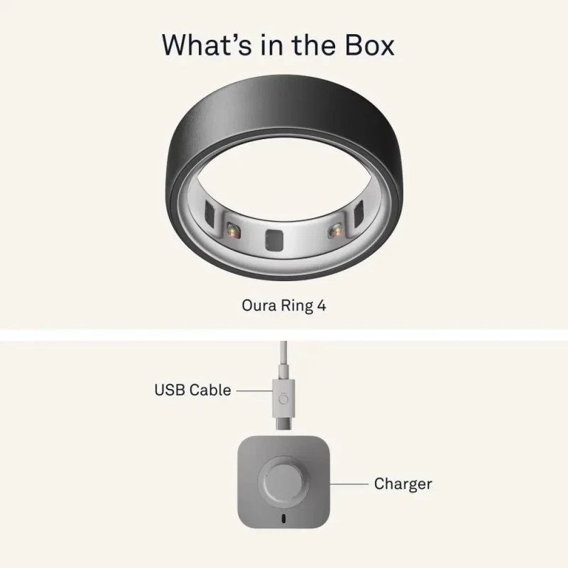 Oura Ring 4 Stealth Size 7 (JZ90-54218-07) - Зображення 7