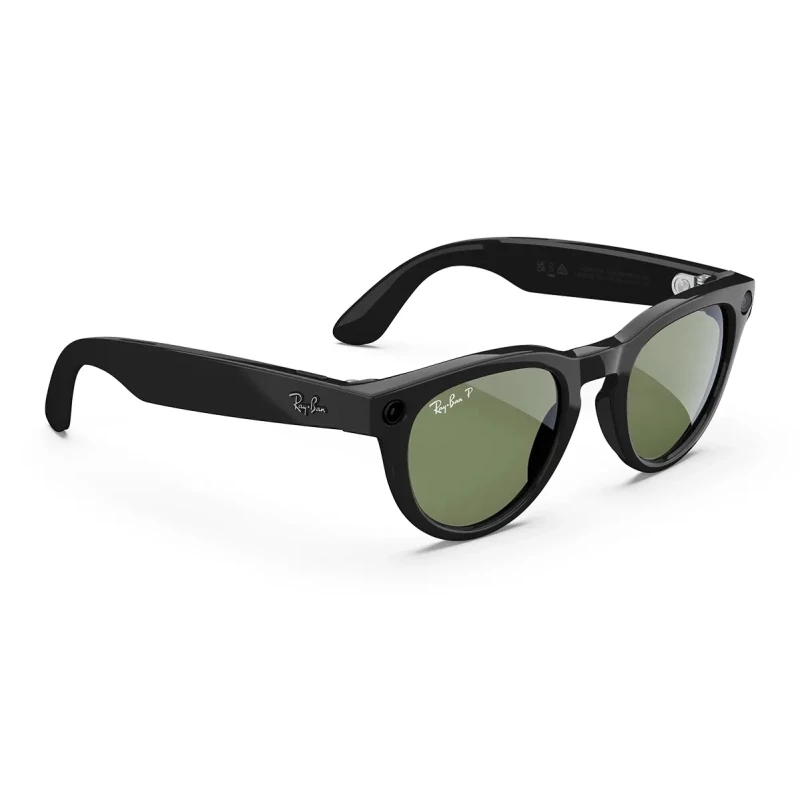 Ray-Ban Meta Headliner Gen 2 Low Bridge Fit Standard Shiny Black Frame/G-15 GreenLenses (RW4013F 601/71 51-23) - Изображение 3