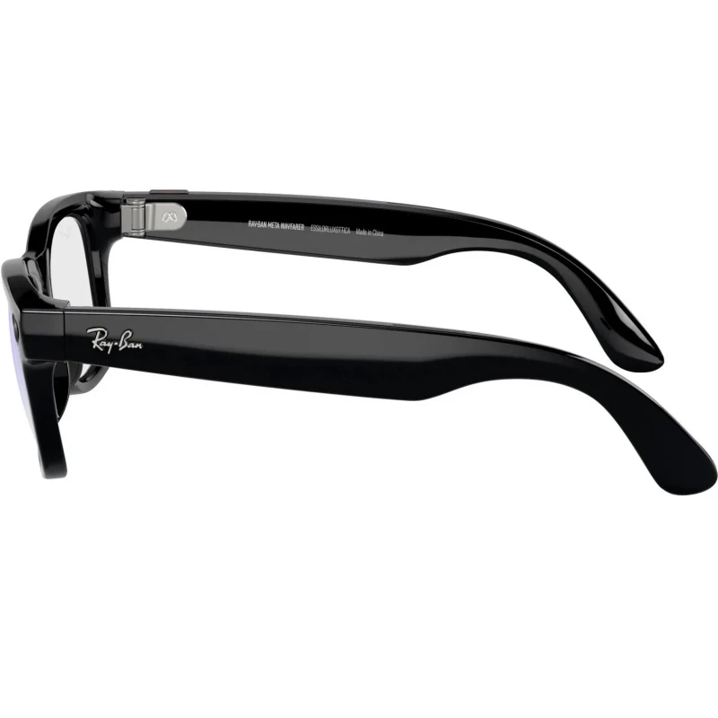 Смарт-очки Ray-ban Meta Wayfarer Shiny Black / Clear (RW4006 601/SB 50-22) - Изображение 1