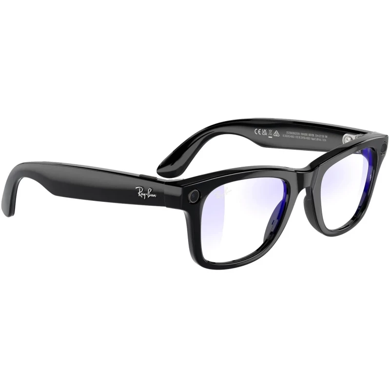 Смарт-очки Ray-ban Meta Wayfarer Shiny Black / Clear (RW4006 601/SB 50-22) - Изображение 2
