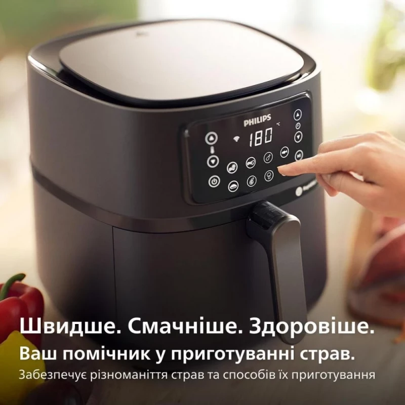 Мультипечь Philips Airfryer 5000 Series XXL Connected HD9285/90 - Зображення 3