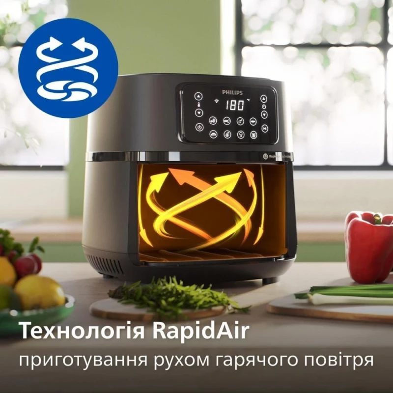 Мультипечь Philips Airfryer 5000 Series XXL Connected HD9285/90 - Зображення 5