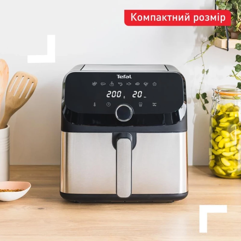 Мультипечь Tefal Easy Fry Mega EY855D10 - Зображення 4