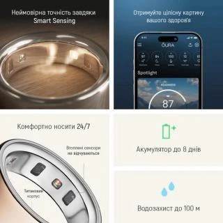 Oura Ring 4 Rose Gold Size 10 (JZ90-54219-10) - Зображення 2