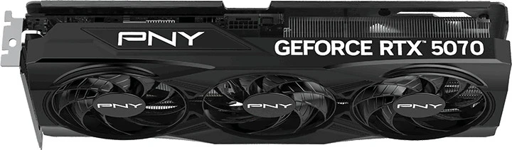 PNY GeForce RTX 5070 Overclocked Triple Fan (VCG507012TFXPB1-O) (EU) - Зображення 3