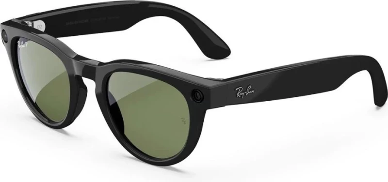 Смарт-очки Ray-Ban Meta Headliner Gen 2 Standard Shiny Black Frame / G-15 Green Lenses (RW4013 601/71 50-23) - Изображение 1