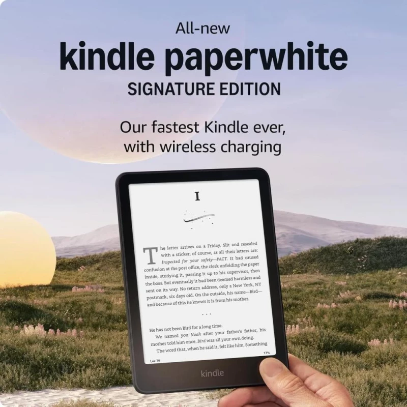 Amazon Kindle Paperwhite Signature Edition 12th Gen. 2024 32Gb Metallic Black - Зображення 1