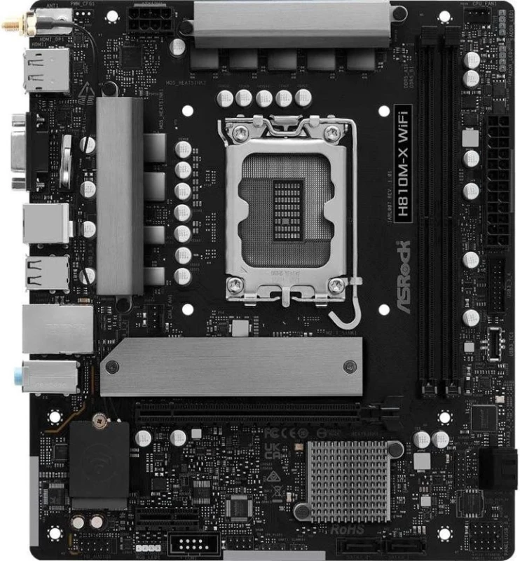 ASRock H810M-X WiFi - Изображение 1