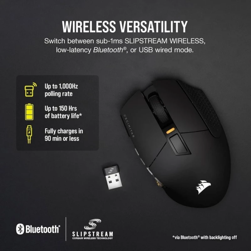Corsair MMO SCIMITAR ELITE WIRELESS (CH-9314311) - Изображение 4
