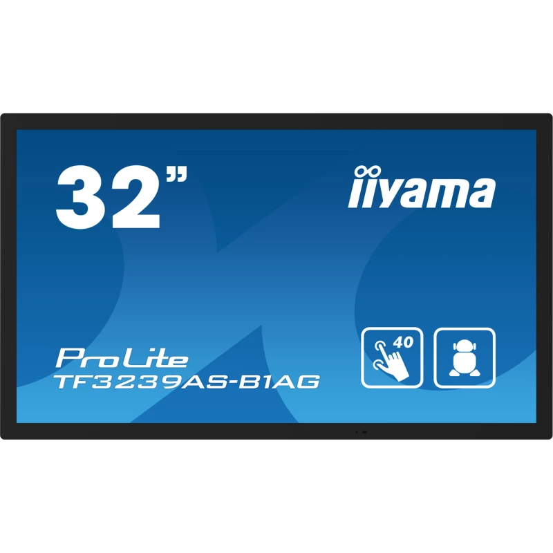 Интерактивный дисплей 32" IIYAMA ProLite TF3239AS-B1AG Full HD - Зображення 2