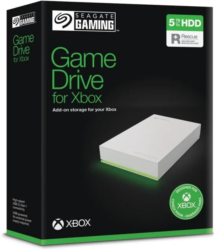 Seagate Game Drive 5TB For XBOX (STKX5000100) - Изображение 1