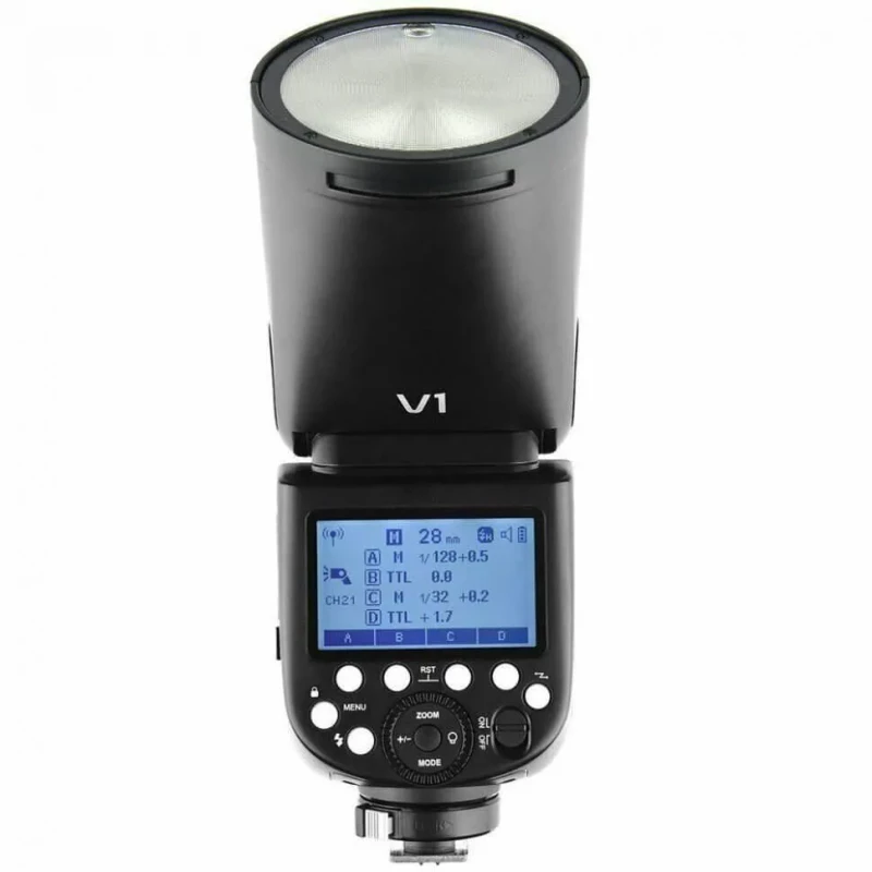 Вспышка накамерная Godox V1-C (Canon) - Зображення 2