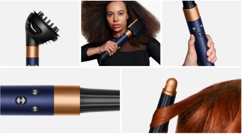 Мультистайлер Dyson Airwrap i.d. HS08 Multi-Styler and Dryer Curly+Coily Prussian Blue/Rich Copper (107451-01) - Зображення 1