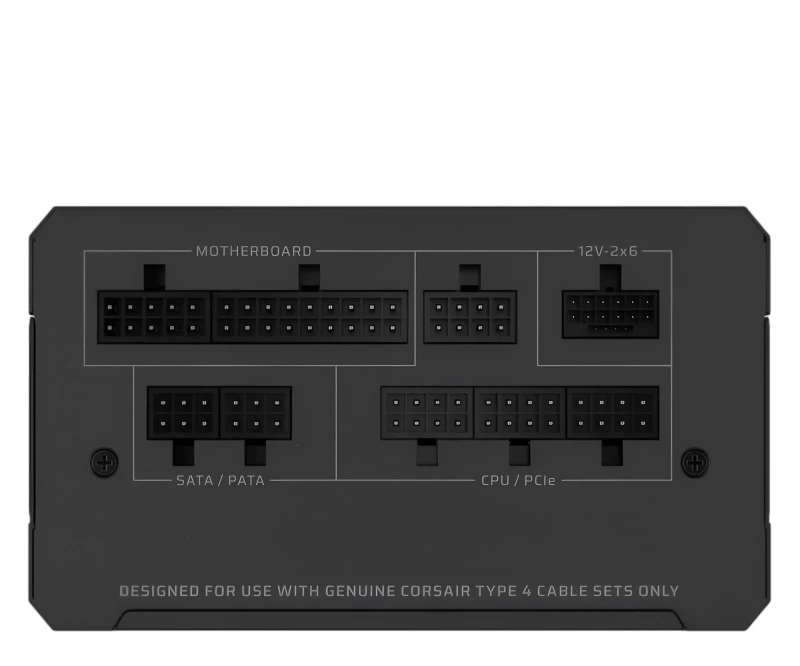 Corsair RM1000e 1000W 80 Plus Gold ATX 3.1 (CP-9020297-EU) EU - Зображення 1