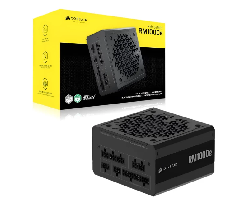 Corsair RM1000e 1000W 80 Plus Gold ATX 3.1 (CP-9020297-EU) EU