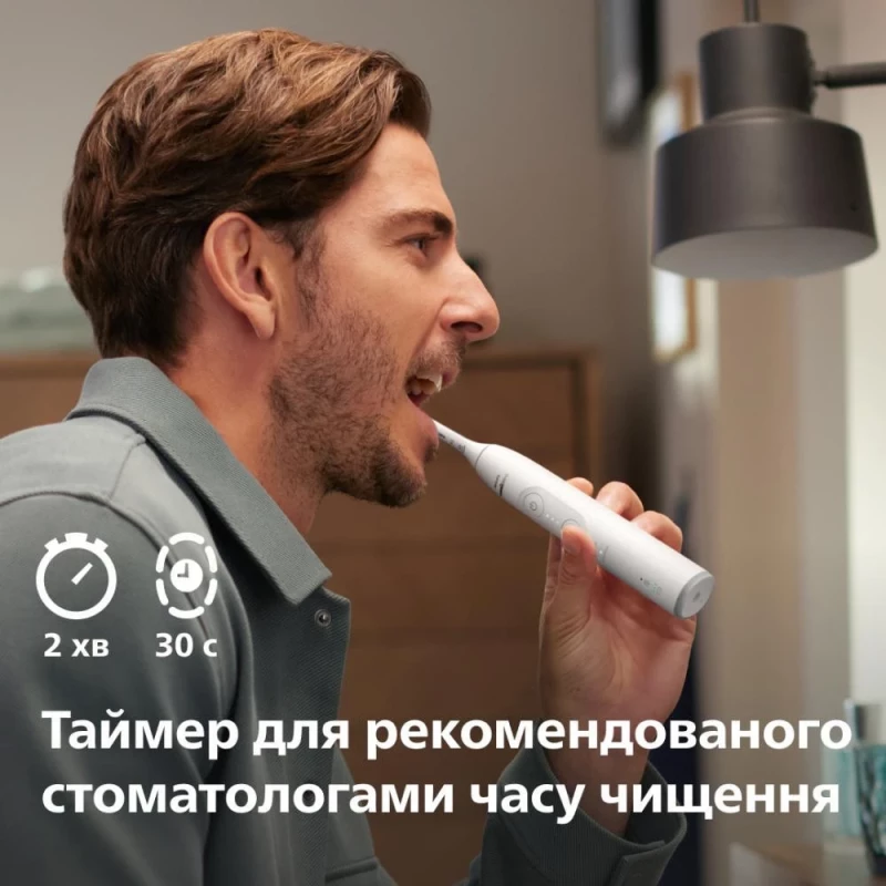 Электрическая зубная щетка Philips Sonicare 6100 Series HX7400/06 - Изображение 7