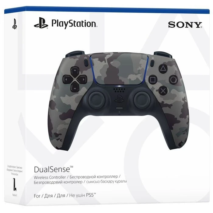 Геймпад Sony Playstation DualSense Bluetooth PS5 Grey Camo (1000050561) (UA) - Изображение 4