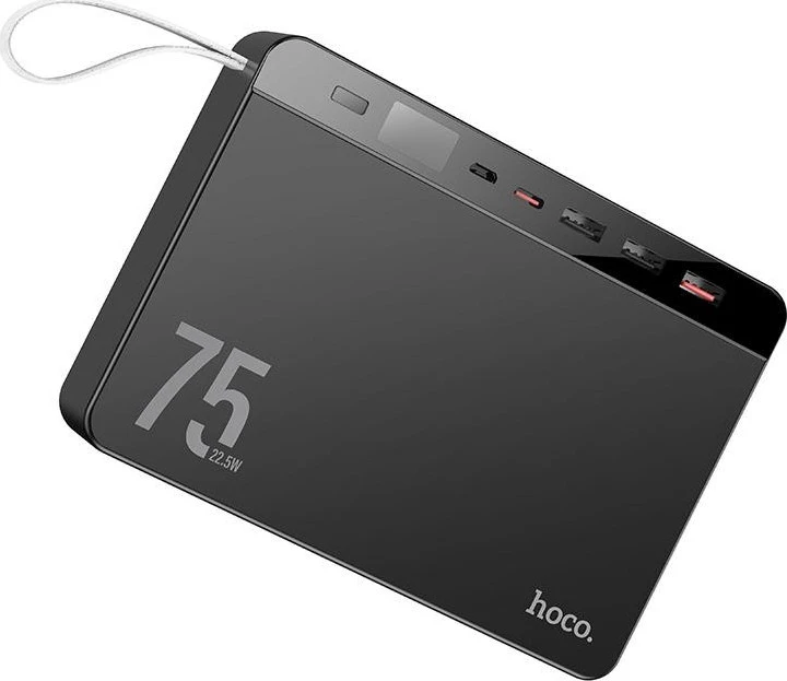 Hoco J94 Overlord 75000mAh 22.5W Black - Зображення 2