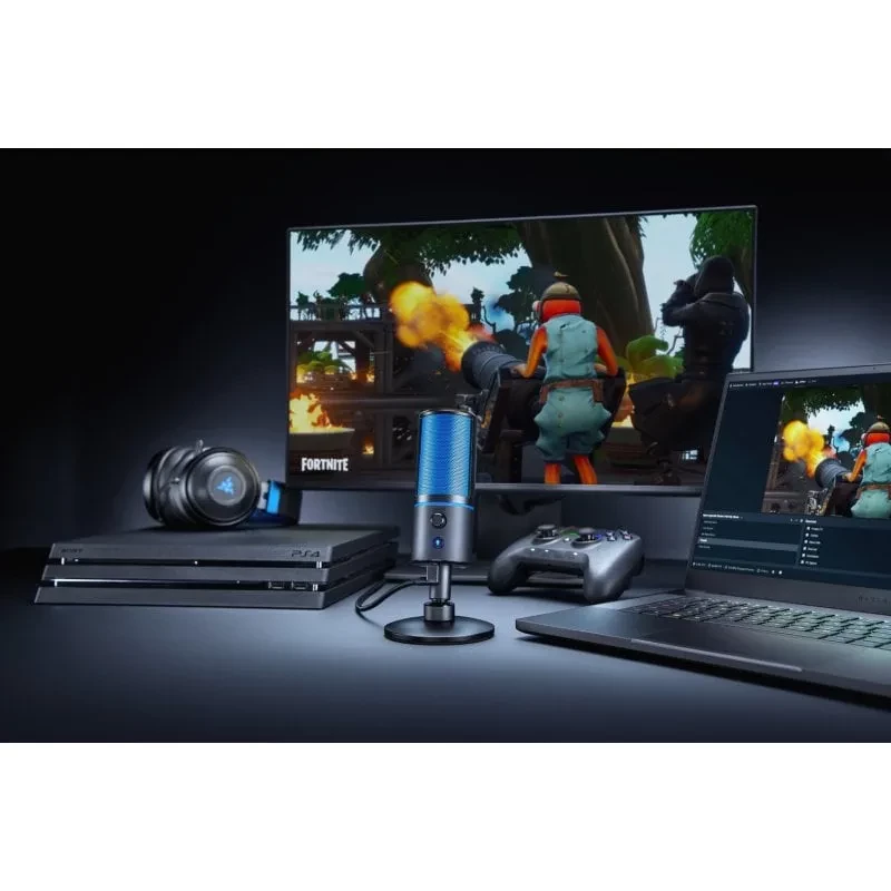 Razer Seiren X PS4 Black/Blue (RZ19-02290200-R3G1) - Зображення 4