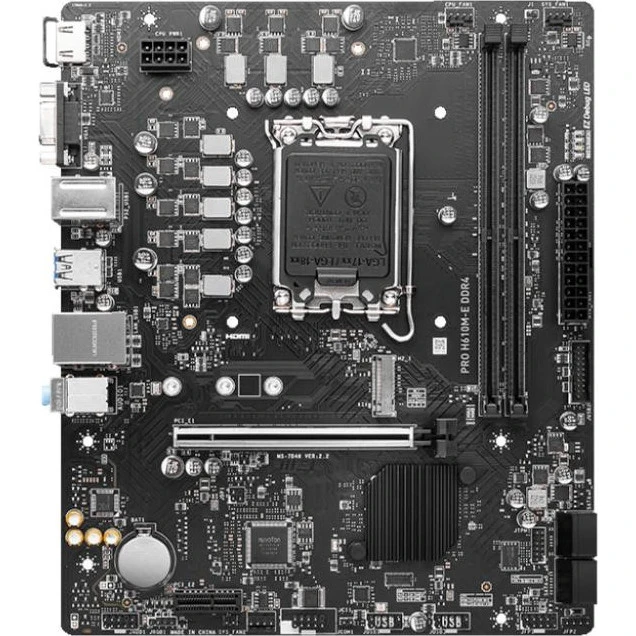 MSI PRO H610M-E DDR4 (911-7D48-012) (EU) - Изображение 1