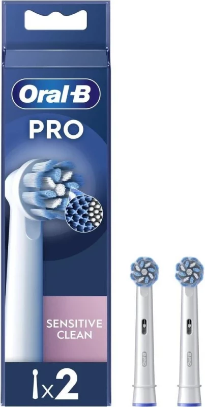 Насадка для электрической зубной щетки Oral-B EB60X PRO Sensitive Clean 2 шт. - Зображення 1