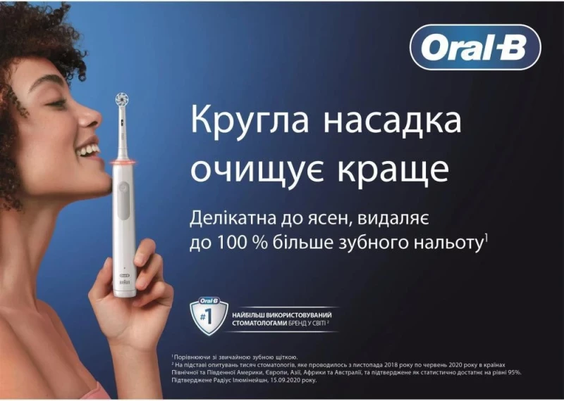 Насадка для электрической зубной щетки Oral-B EB60X PRO Sensitive Clean 2 шт. - Зображення 3