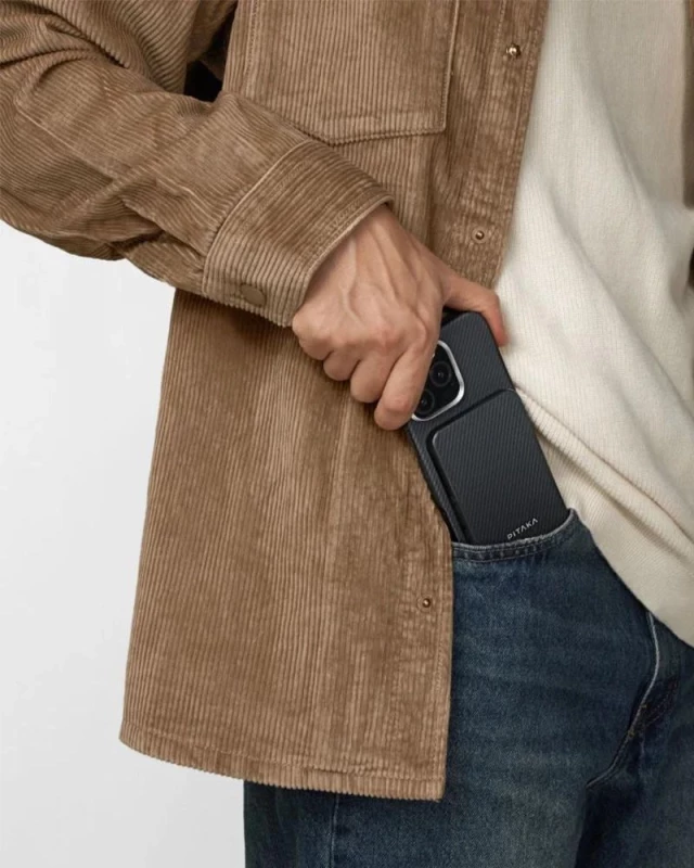 Pitaka Aramid 5000 mAh Twill Black/Grey (PBQ2401) - Зображення 7