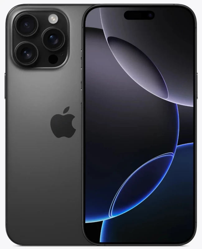Apple iPhone 16 Pro Max 256GB eSIM Black Titanium (MYW33)