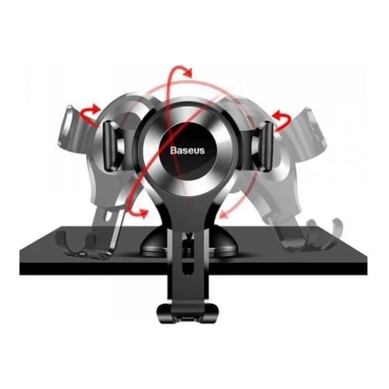 Автомобильный держатель для смартфона Baseus Osculum Type Gravity Car Mount Red (SUYL-XP0S) - Зображення 3