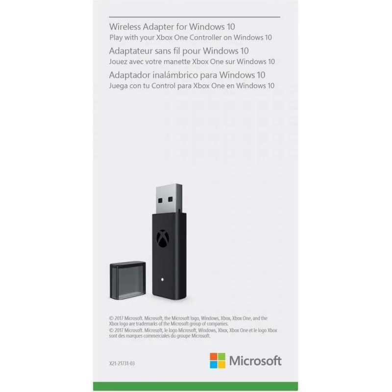 Беспроводной адаптер для геймпада Xbox One Microsoft Wireless Adapter for Windows 10 (6HN-00003) - Зображення 5