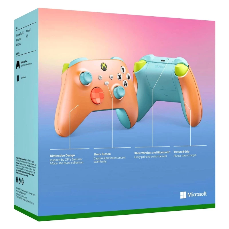 Геймпад Microsoft Xbox Wireless Controller Sunkissed Vibes Orange Special Edition (QAU-00118) - Изображение 5