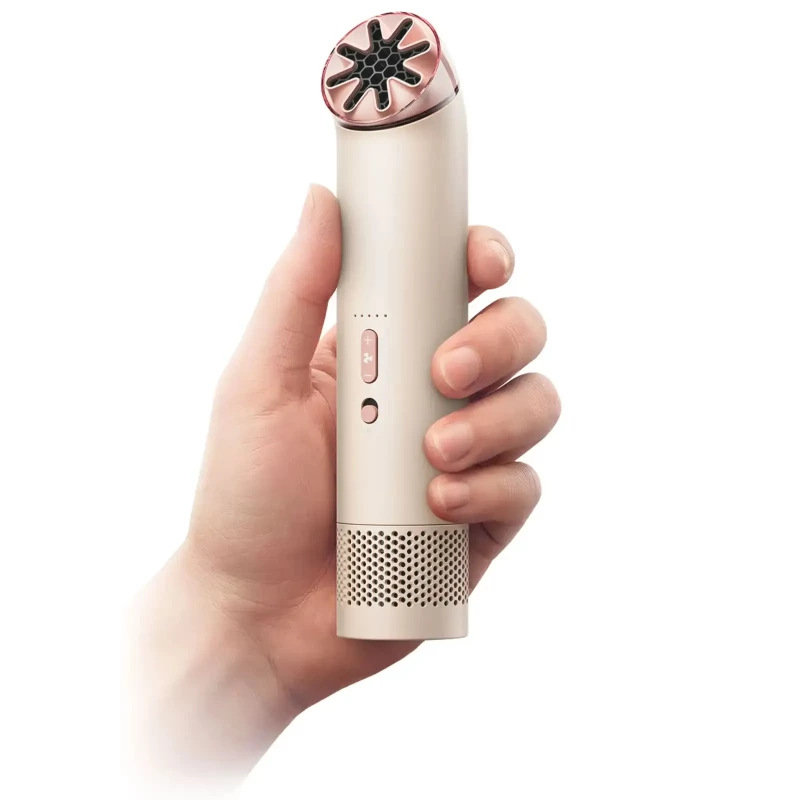 Портативний вентилятор Dyson HushJet Mini Cool Fan Stone/Blush (641013-01, 641014-01) - Изображение 1