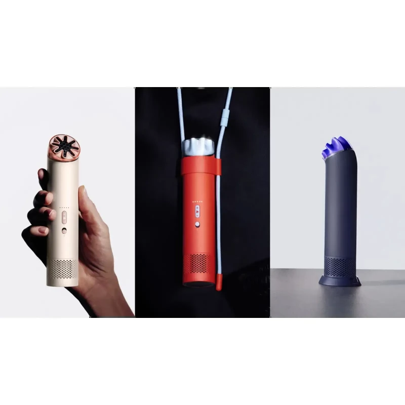 Портативний вентилятор Dyson HushJet Mini Cool Fan Stone/Blush (641013-01, 641014-01) - Изображение 4