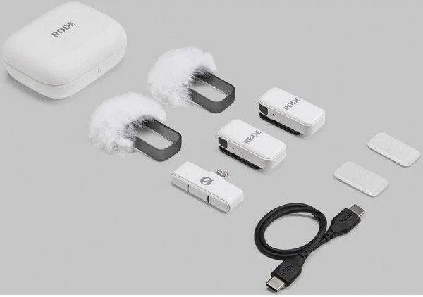 микрофонная радиосистема для iPhone Rode Wireless Micro Lightning White - Зображення 3