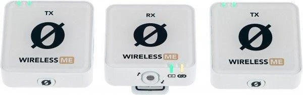 микрофонная радиосистема камеры, для смартфона Rode WIreless Me Dual White WIMEDUALW - Зображення 1